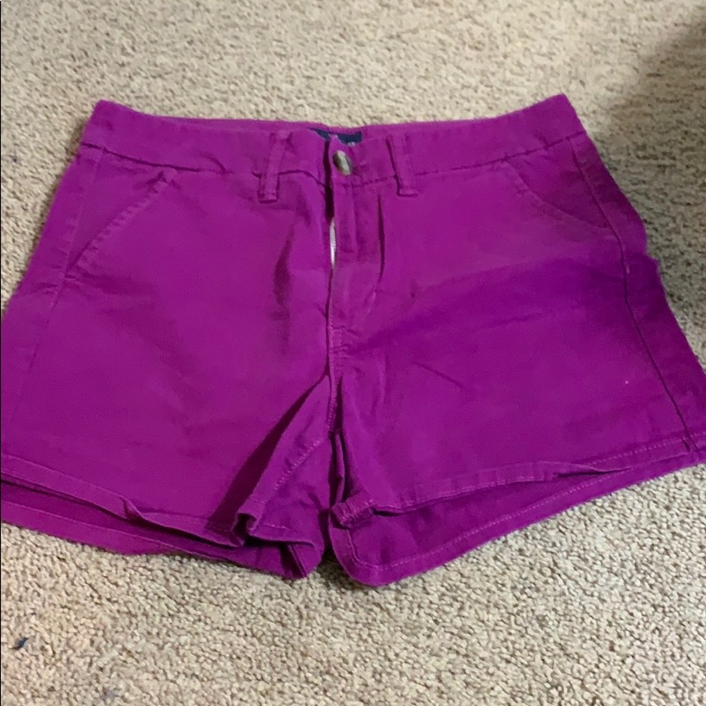High rise shorts